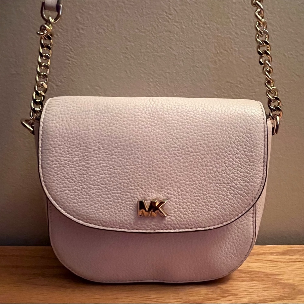 Michael Kors Pebbled Leather Half Dome Crossbody